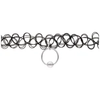 Ring of O Velvet Choker