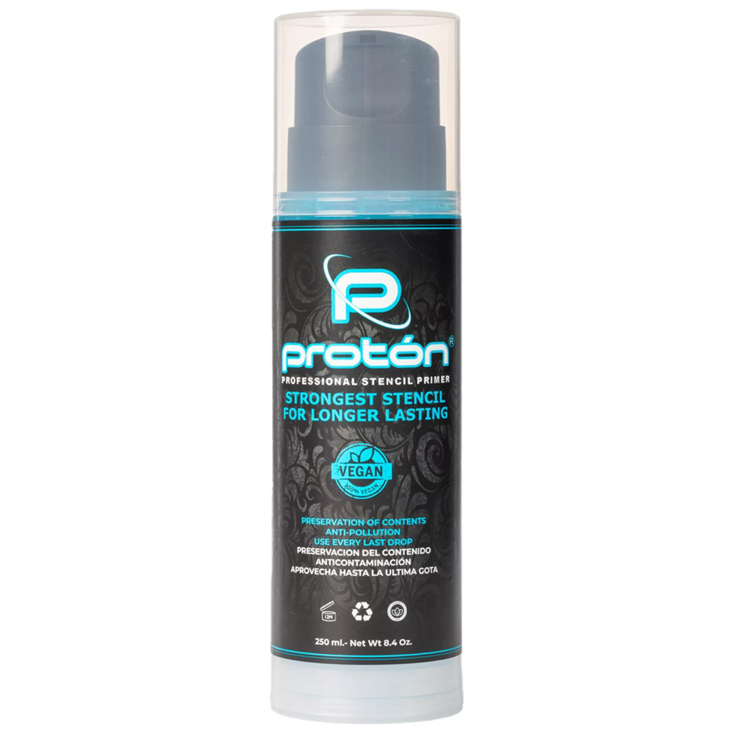 Proton Airless Stencil Primer Blue Proton Airless Stencil Primer Blue