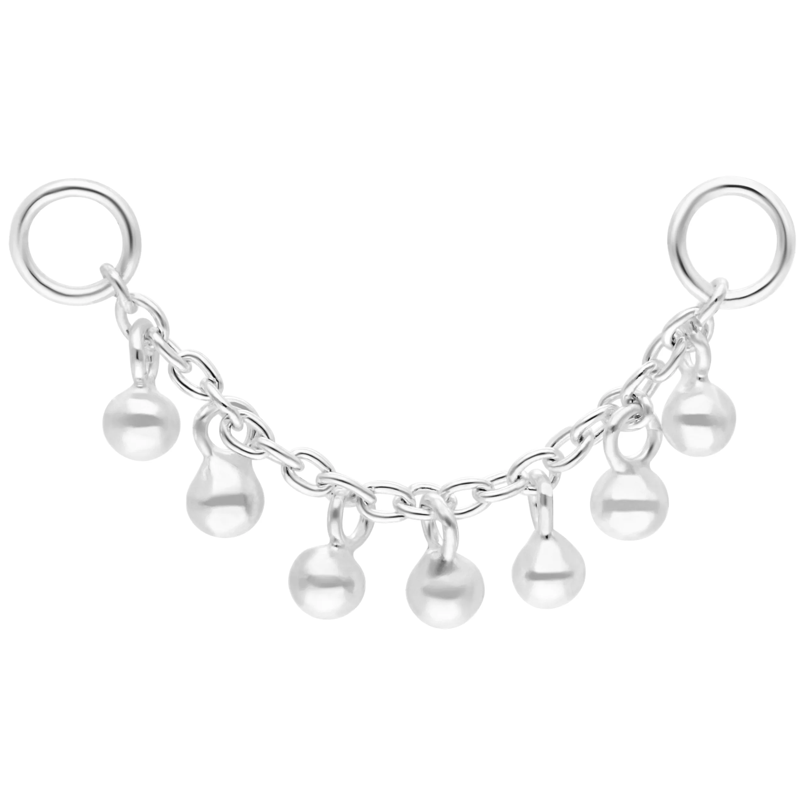 Little Balls Piercing Connection Chain Little Balls Piercing Connection Chain