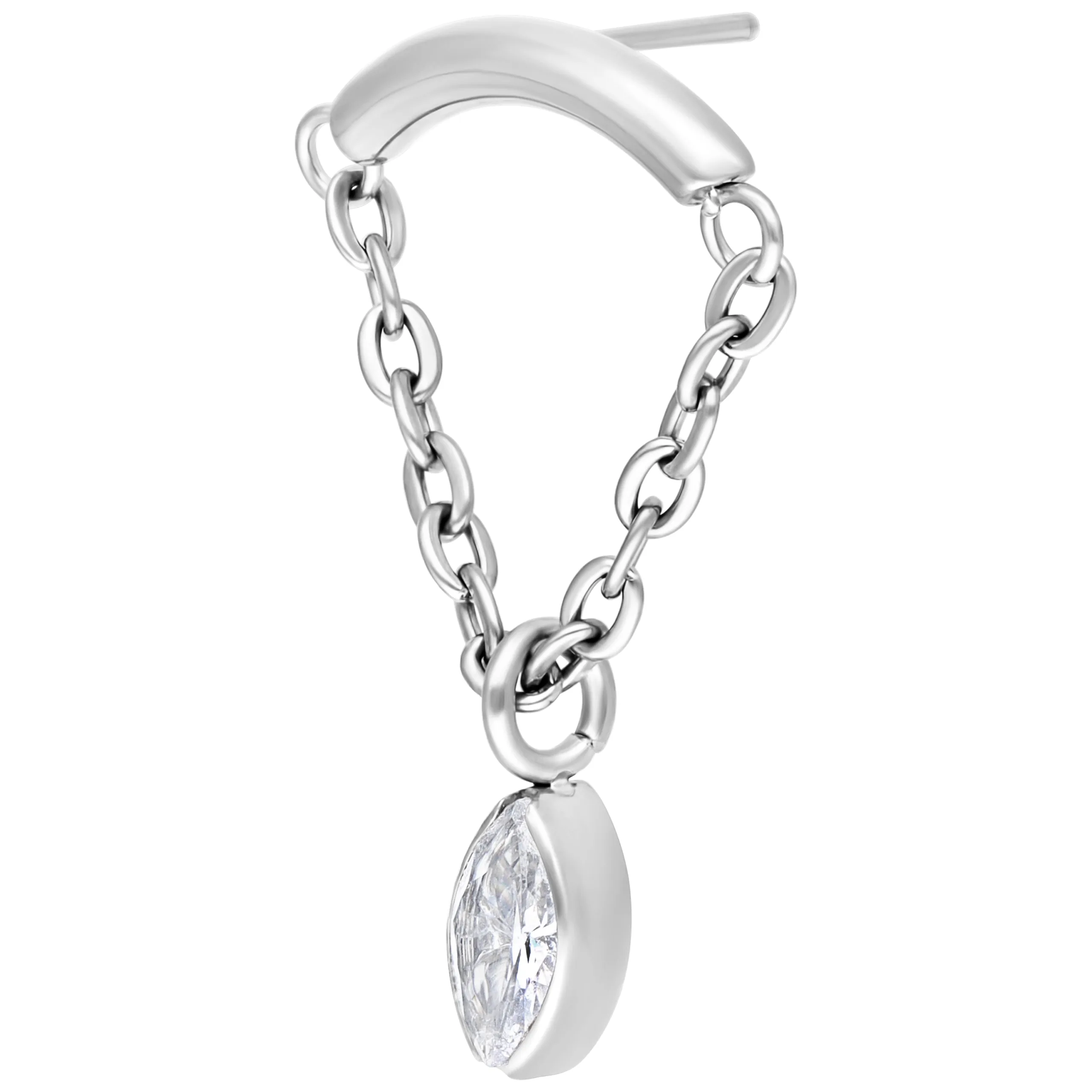 Crystal Triangle Hidden Helix Push Fit Attachment Crystal Triangle Hidden Helix Push Fit Attachment