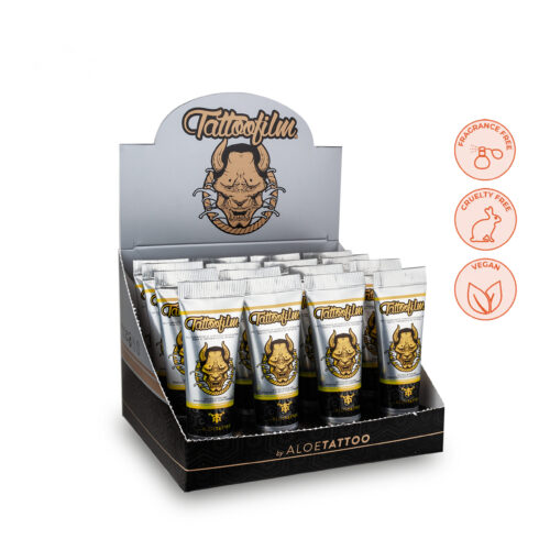 Aloe Tattoo - Tattoofilm Box - Suojakalvogeeli 16 Kpl