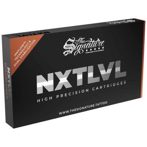 tatuointineulat (20 kpl) - The Signature® NXTLVL Cartridge Box Round Liner
