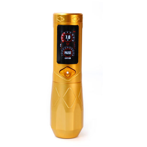 GTR Wireless Tattoo Pen - langaton tatuointikone (oranssi/musta)