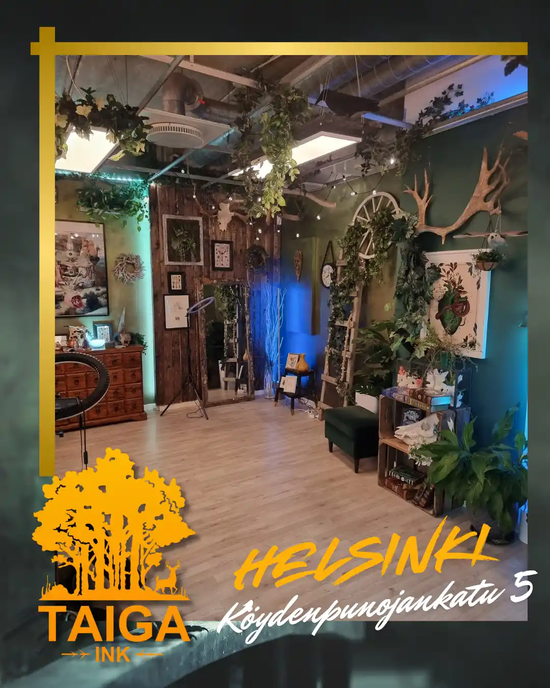 Taiga Ink Helsinki tatuointistudio