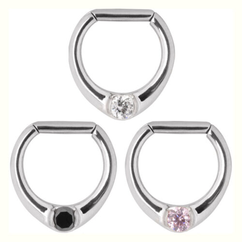Jewelled Septum Clicker