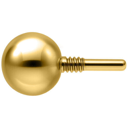 Ball Perfect Fit Labret - lävistyskorun pallo (hopea)