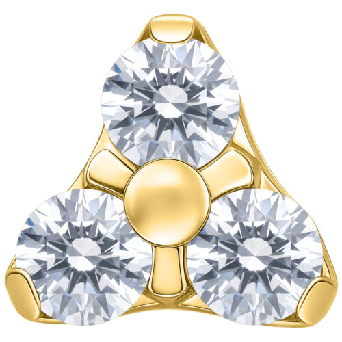 Trinity Attachment for Internally Labrets - Koristeosa