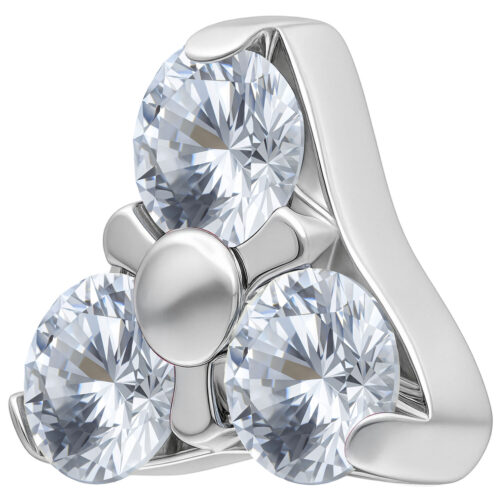 Trinity Attachment for Internally Labrets - Koristeosa