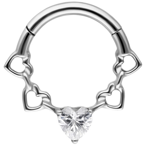 Crystal Hearts Septum Clicker