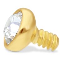 18k Gold Jewelled Labret 18k Gold Jewelled Labret