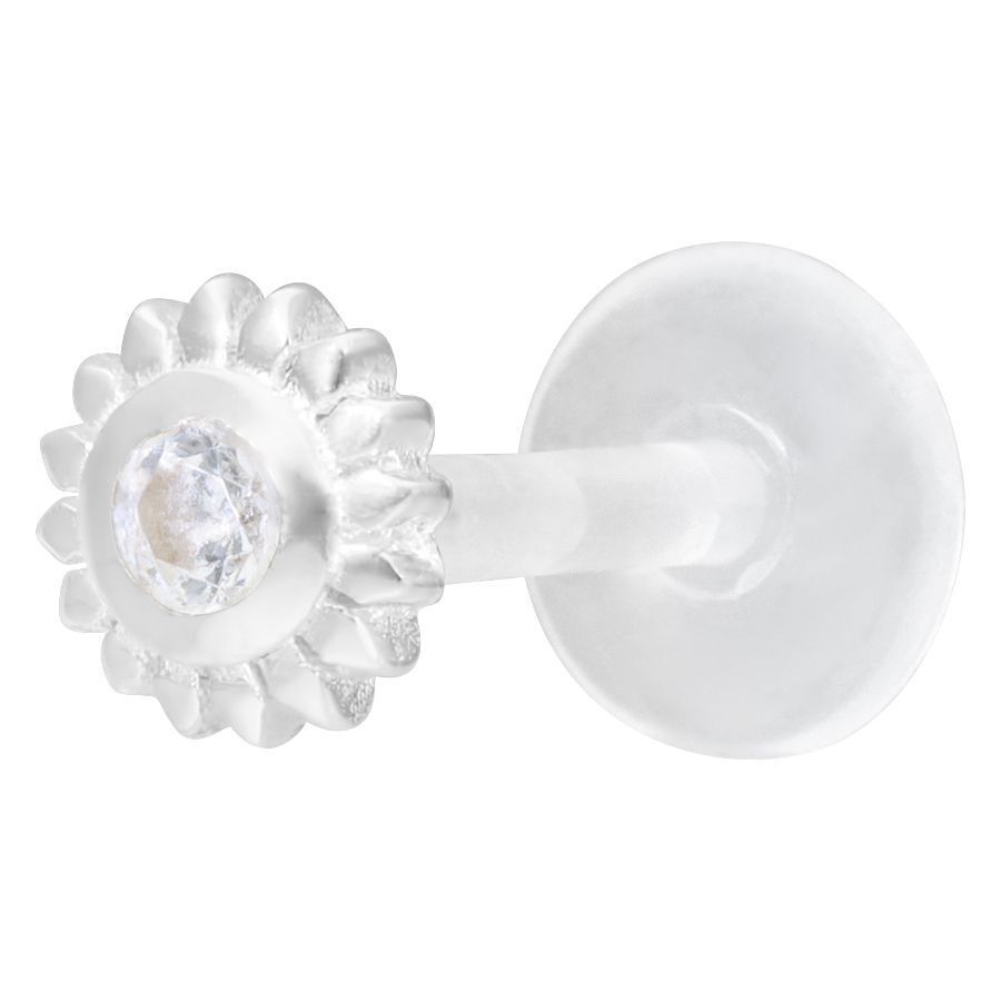 Ice Flower Push-Fit Labret Ice Flower Push-Fit Labret
