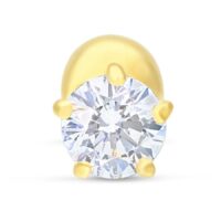 18k Crystal Earbarbell 18k Crystal Earbarbell