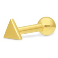 18k Earbarbell Triangle 18k Earbarbell Triangle