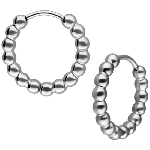 Little Basic Bubble Hoops -korvarenkaat (pari) 10 mm