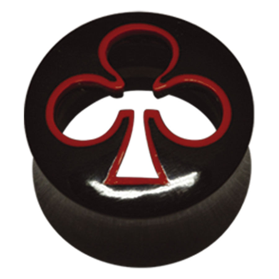 Buffalo Horn Cut-Out Club Plug Buffalo Horn Cut-Out Club Plug