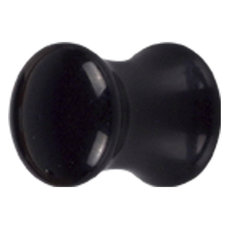 Black Acryl Flared Plug Black Acryl Flared Plug