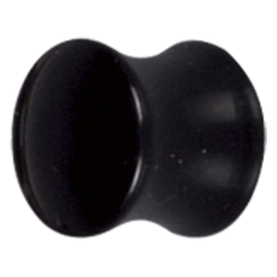Black Acryl Flared Plug Black Acryl Flared Plug