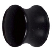 Black Acryl Flared Plug Black Acryl Flared Plug