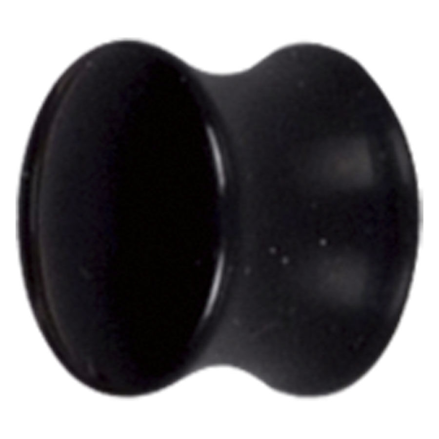 Black Acryl Flared Plug Black Acryl Flared Plug