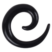 Black Acrylic Spiral Black Acrylic Spiral