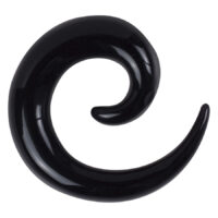 Black Acrylic Spiral Black Acrylic Spiral