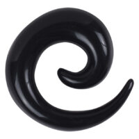 Black Acrylic Spiral Black Acrylic Spiral