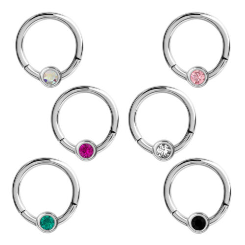 Crystal Clicker - lävistysrengas