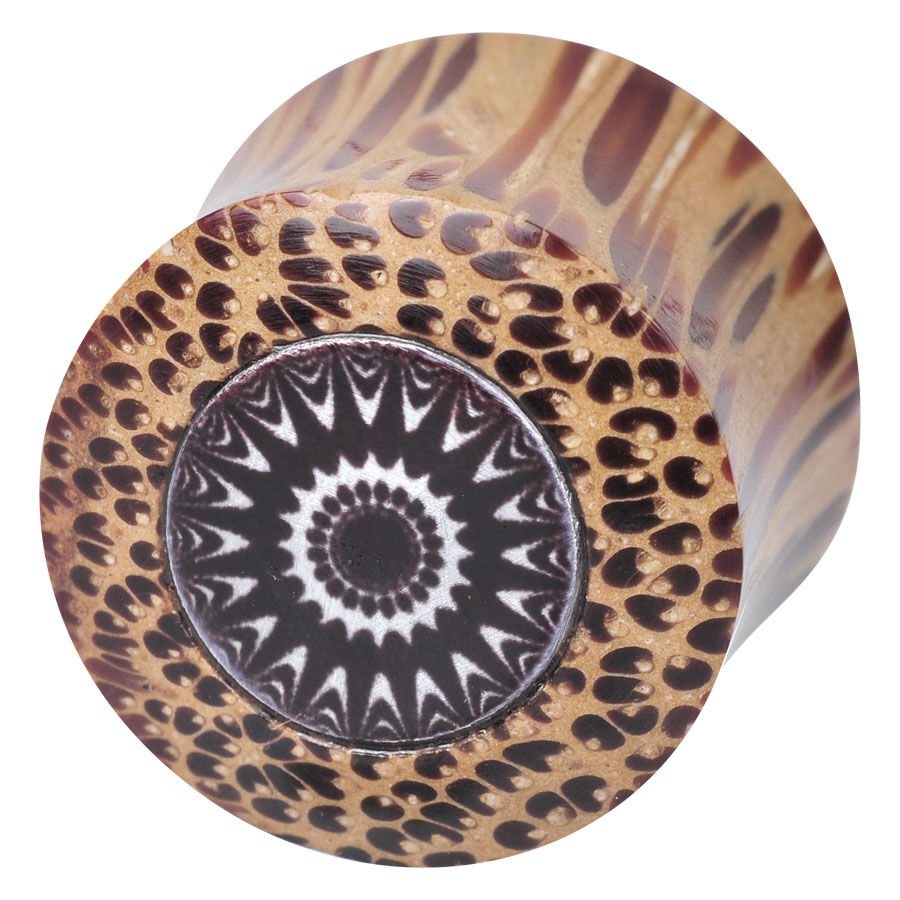 Ikon Coconut Wood Plug "Optical 2" Ikon Coconut Wood Plug "Optical 2"