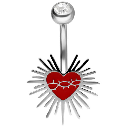 Sacred Heart Enamel Barbed Wire Bananabell - Lävistyskoru