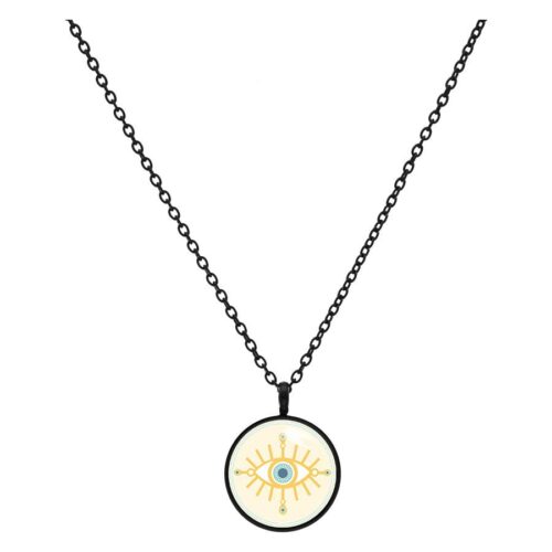Golden Eye - kaulakoru - Musta metalli