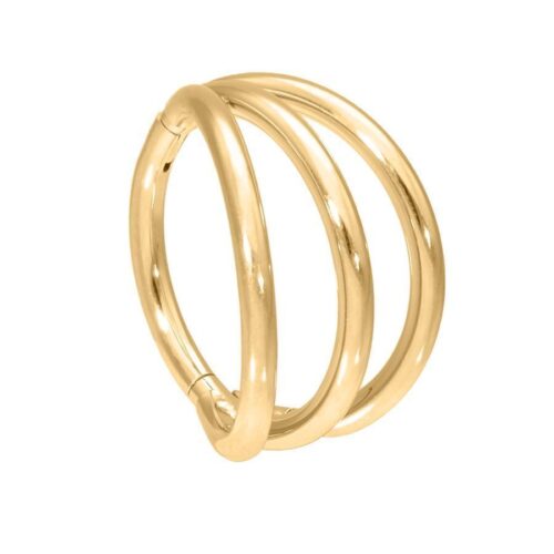 3 Rings Clicker - lävistysrengas