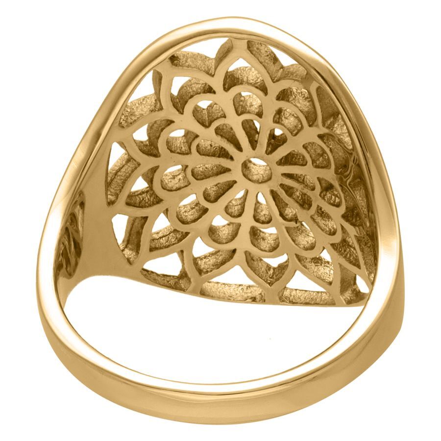 Gold Boho Flower Ring Gold Boho Flower Ring