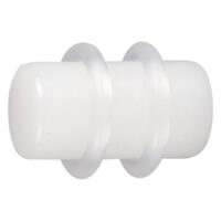 White PMMA Plug White PMMA Plug