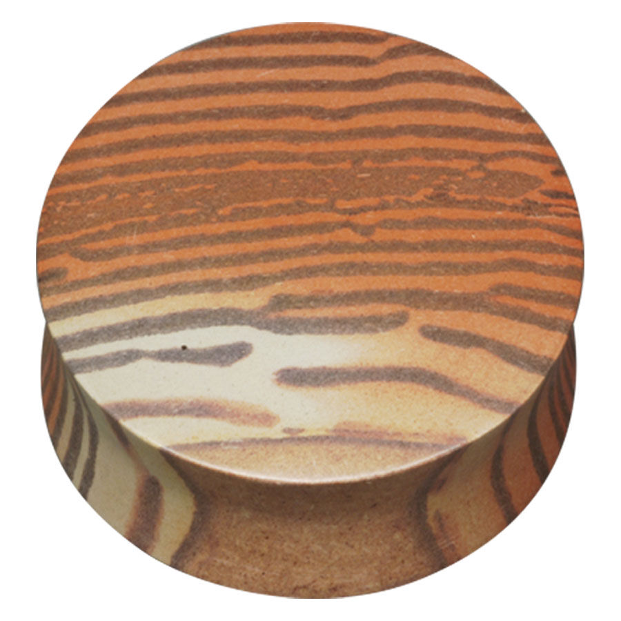 Organic Print Stone Plug Organic Print Stone Plug