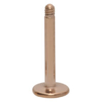 Steel Roseline - Basic Labret without ball Steel Roseline - Basic Labret without ball