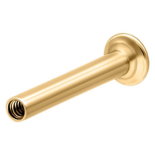 Mini Titan Stem for Triple Piercing - Labret-varsi ilman koristeosaa