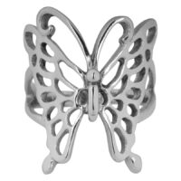 Steel Basicline® Butterfly Ring