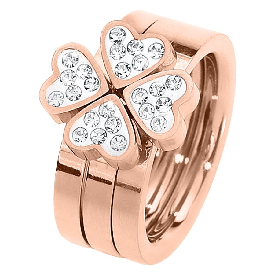 Kleeblatt Freundschaftsring 3-teilig Kleeblatt Freundschaftsring 3-teilig