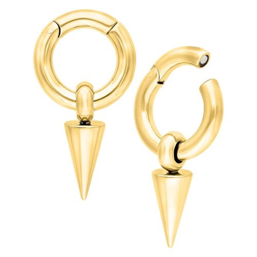 Arrow Ear Weights - Kultainen metalli