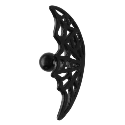 Spiderweb Earbarbell - Musta metalli