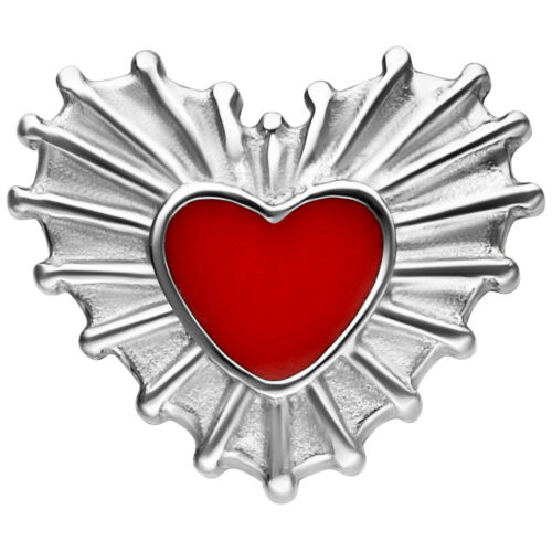 Push Fit Sacred Heart Enamel - Koristeosa