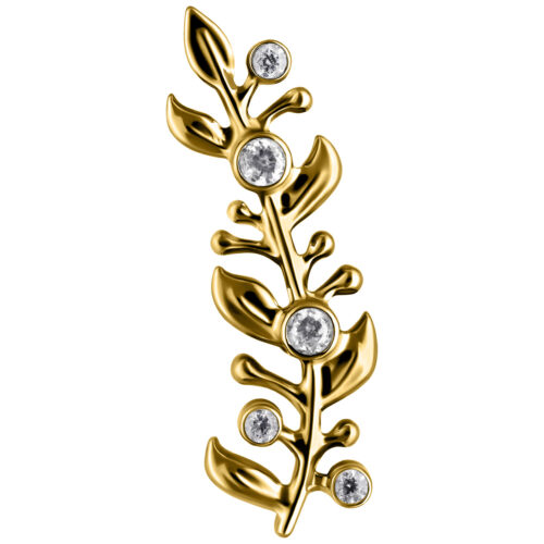 Push Fit Winter Branch Attachment - Kultainen metalli