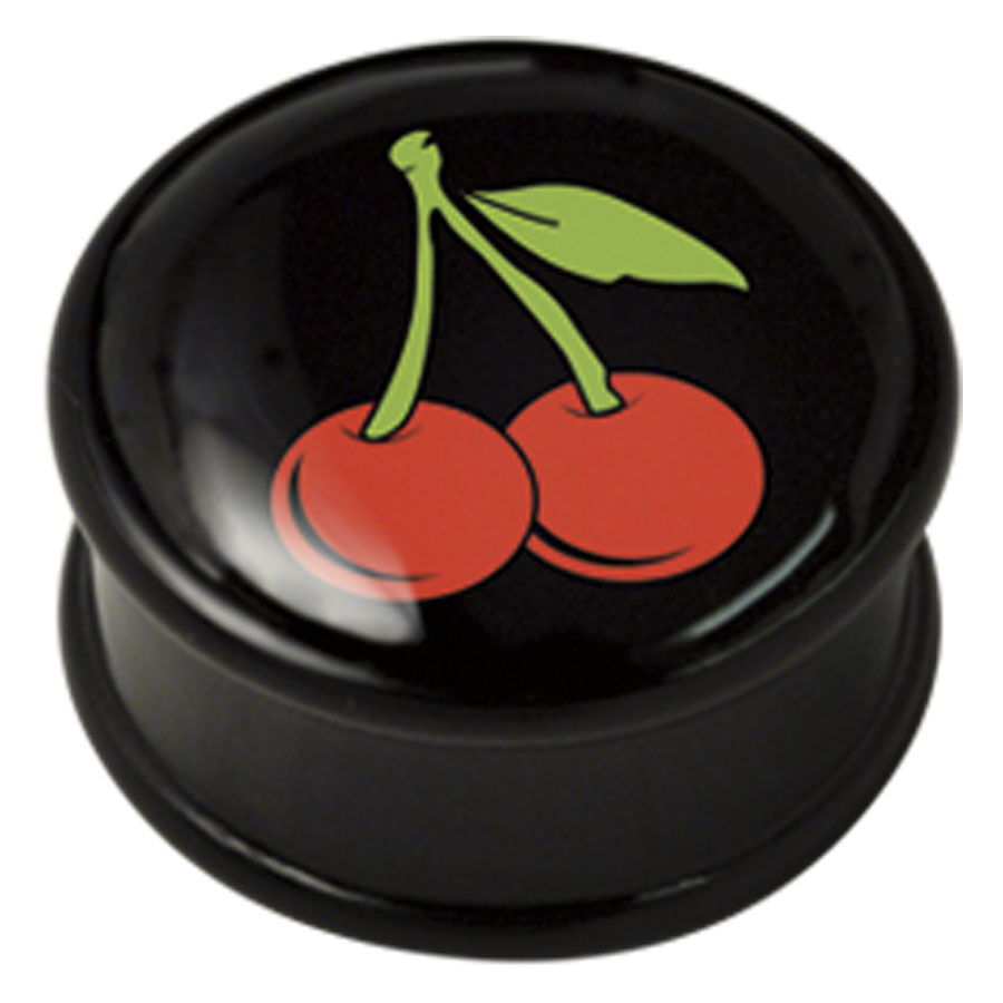 PMMA Ikon Earplug 73 Black Cherries PMMA Ikon Earplug 73 Black Cherries
