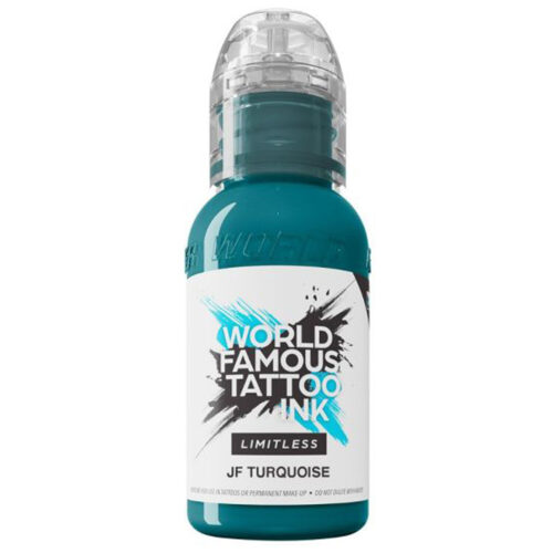 Turkoosi tatuointimuste - World Famous Ink - JF Turquoise