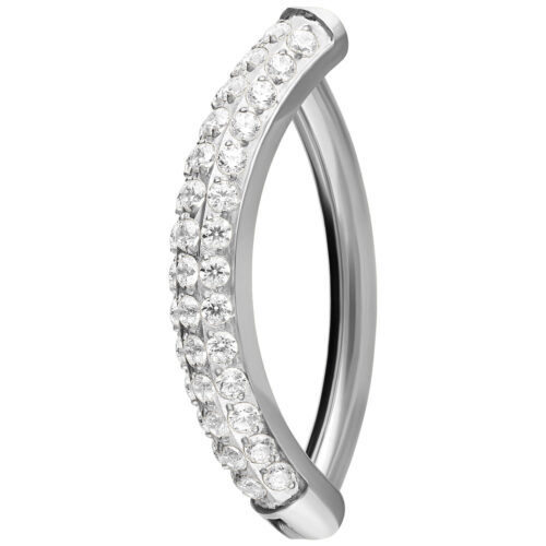 Multi Jewelled Belly Arch Clicker - Napakoru