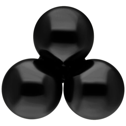 Push Fit Trinity Attachment - Musta metalli