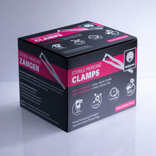 Sterile Septum Piercingzangen – einzeln verpackt VE 50