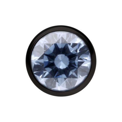 Ball for Perfect Fit Labrets - kristallikoristeinen pallo (hopea)