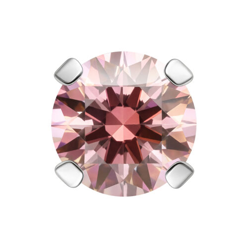 Prong Set Attachment Perfect Fit Labret - lävistyskorujen koristeosa (hopea)