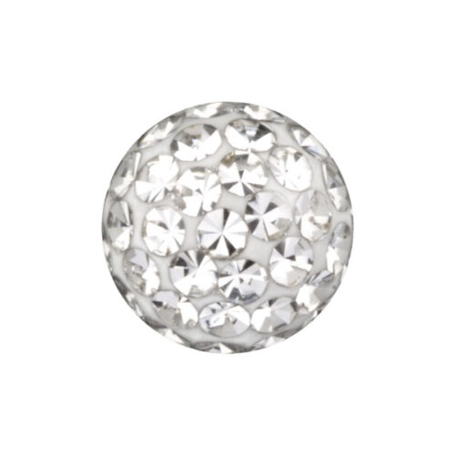 Sealed Multi Jewelled Clip-in-ball - lävistyspallo